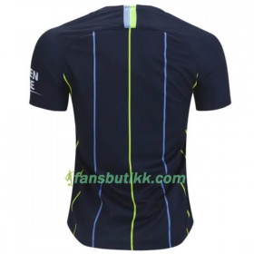 Fotballdrakt Manchester City Bortetrøye 2018-2019 Kortermet